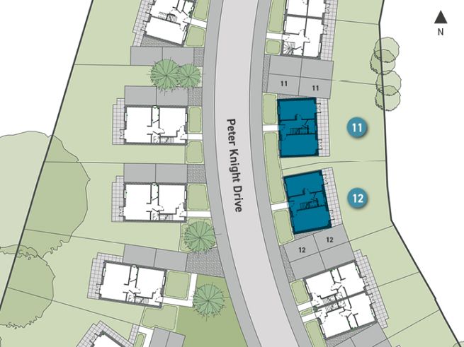 Site plan - artist's impression subject to change
